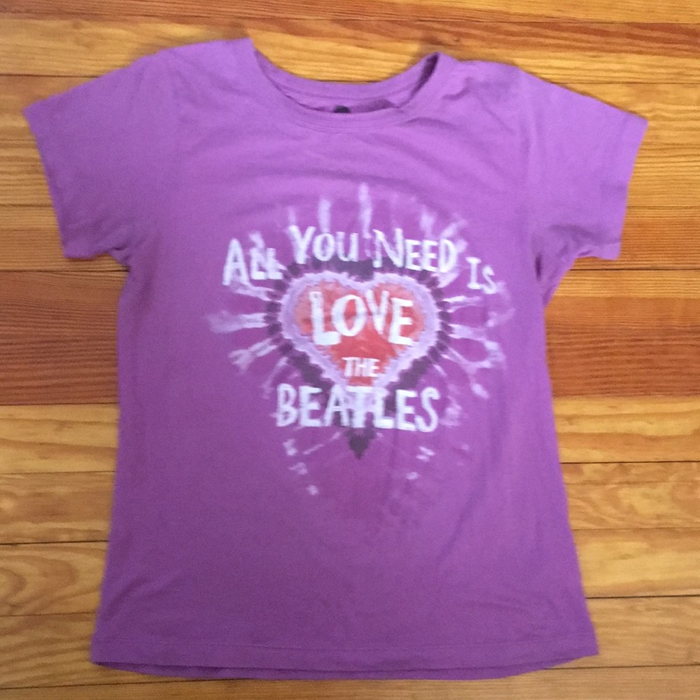Beatles hand painted tee